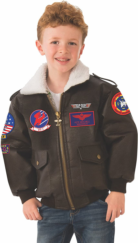 Rubie's Top Gun Child's Costume Bomber Jacket