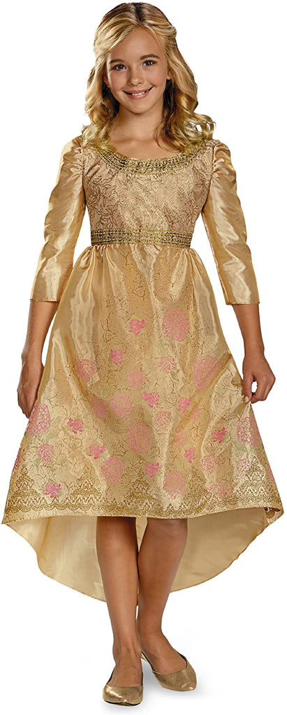 Disguise Disney Maleficent Movie Aurora Coronation Gown Girls Classic Costume, Medium/7-8