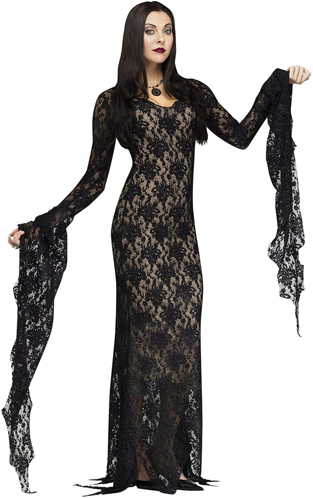 Lace Miss Darkness Adult Costume