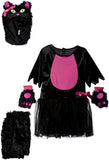 Fun World Little Girl's Medium/Miss Kitty Children's Costume, Multicolor, Medium