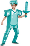 Deluxe Minecraft Armor Kids Costume