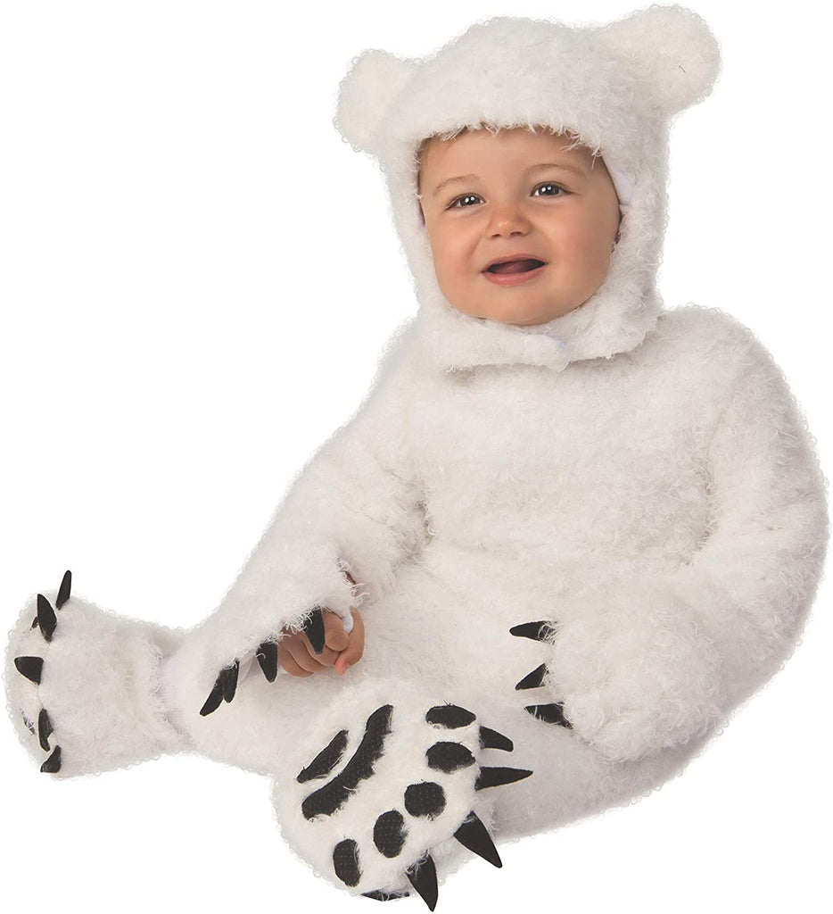 White Polar Bear Cub Baby Costume