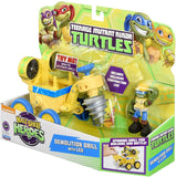 Teenage Mutant Ninja Turtles Space Construction Drill/Leonardo Vehicle & Figure