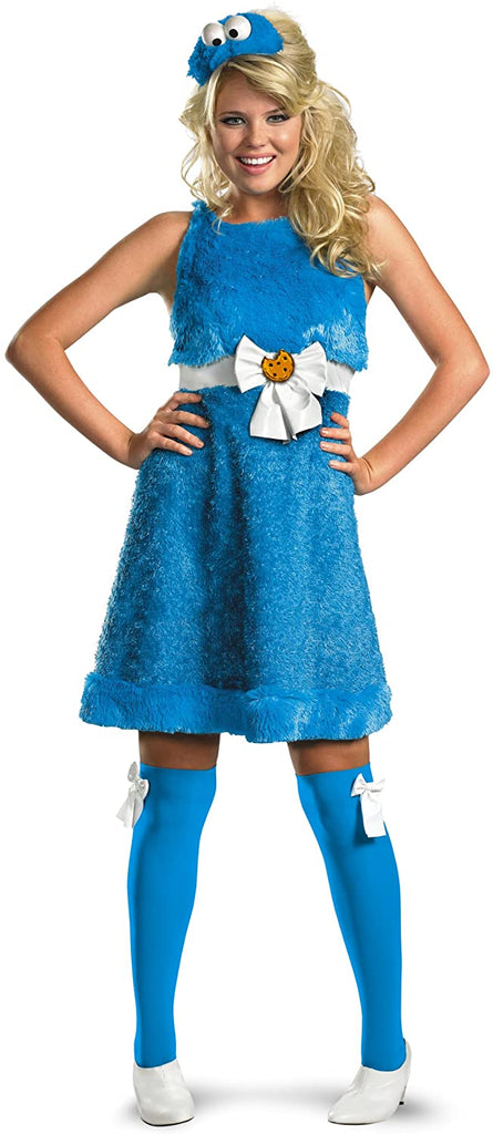 Disguise Women's Sesame Street Cookie Monster Sassy Costume