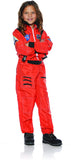 UNDERWRAPS Orange NASA Astronaut Costume for Kids - Official NASA Patches