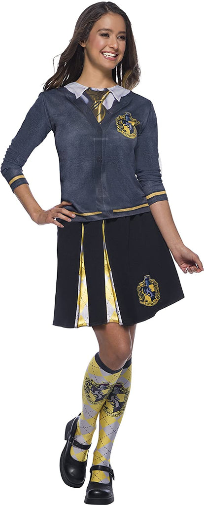 Rubie's Adult Harry Potter Costume Top, Hufflepuff, Large