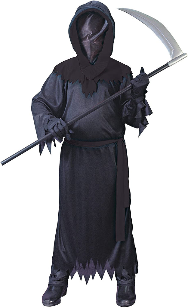 Child Black Faceless Ghost Costume