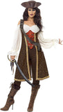 Smiffy's Women's High Seas Pirate Wench Costume