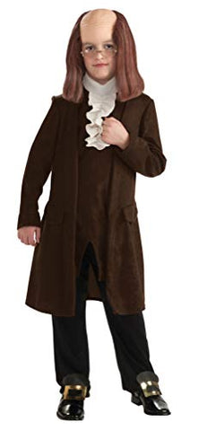 Rubie's Deluxe Benjamin Franklin Costume - Medium (8-10)