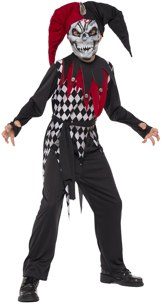 Rubie's Child's Evil Jester Costume, Medium