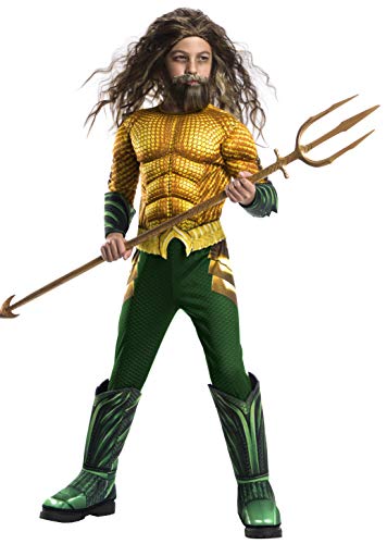 Rubie's Boys Aquaman Movie Child's Deluxe Costume, Medium
