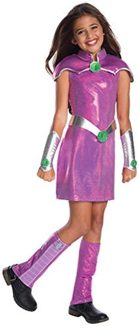 Rubie's Girl's DC Superhero Deluxe Starfire Costume, Medium