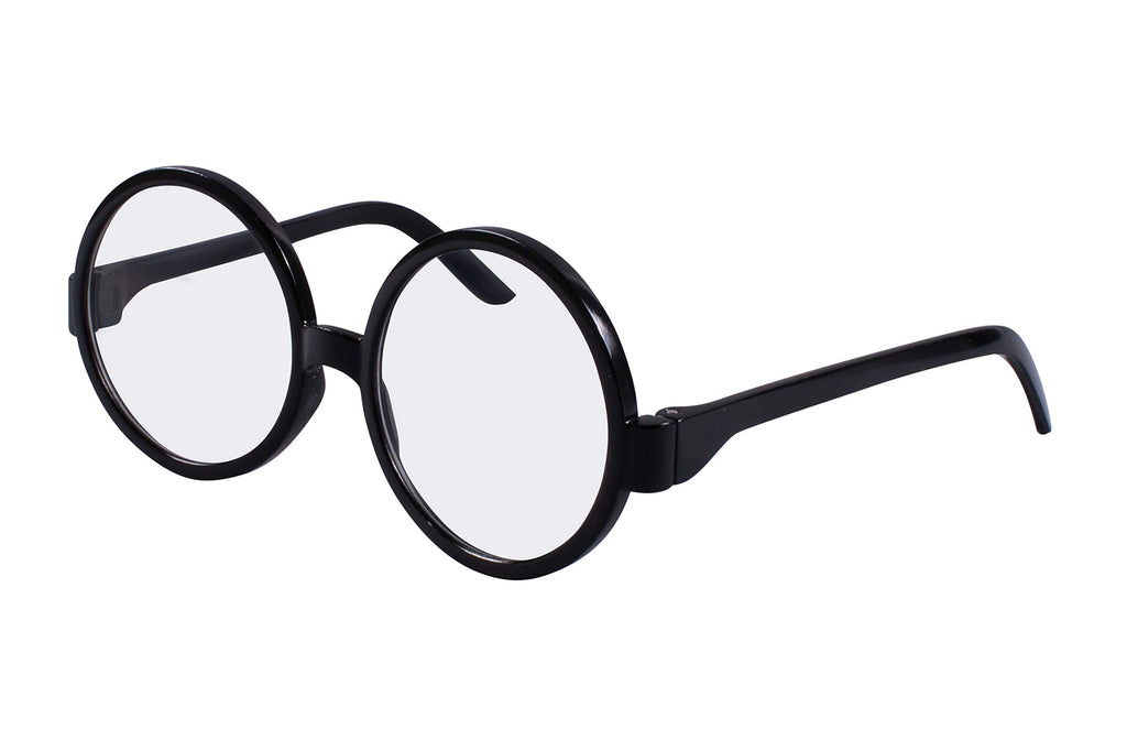 Harry Potter Glasses for Kids, Official Hogwarts Wizarding World Round Costume Eyeglasses Accessory Black