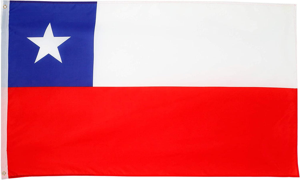3ft. x 5ft. Country Flag Wall Banner - Chile