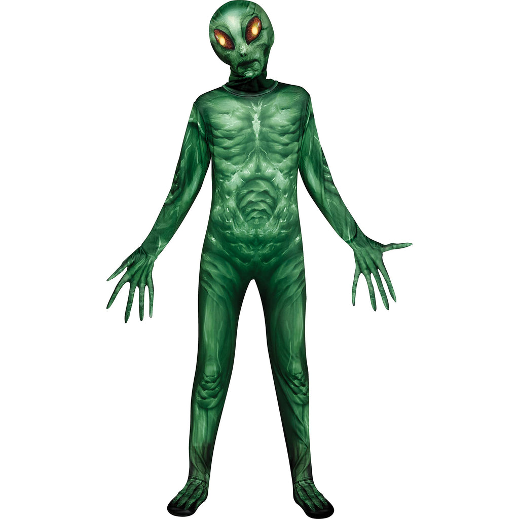 Fun World Cosmic Alien Fade In/Out Child Costume, Large 12-14