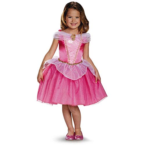 Aurora Classic Disney Princess Sleeping Beauty Costume, Medium/7-8