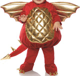 Underwraps Dragon Boys Toddler Red Belly Baby Costume