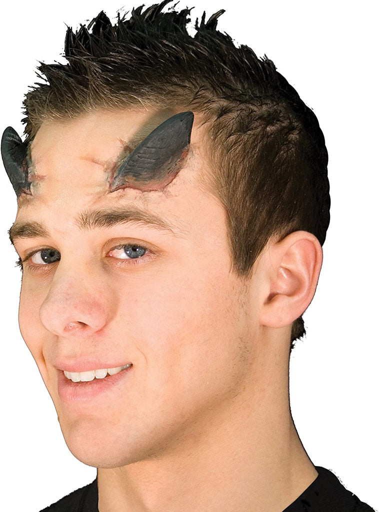 Woochie by Cinema Secrets Black Demon Horns Latex Appliance