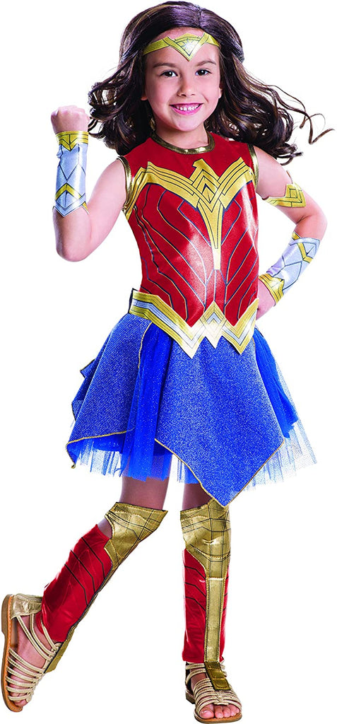 Rubie's Costume Girls Justice League Deluxe Wonder Costume