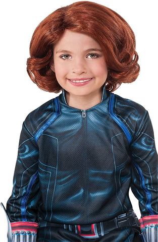 Avengers 2 Age of Ultron Child's Black Widow Wig