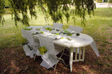 Chair Cover with Bow Sash - 10 pc Pack Green