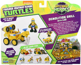 Teenage Mutant Ninja Turtles Space Construction Drill/Leonardo Vehicle & Figure