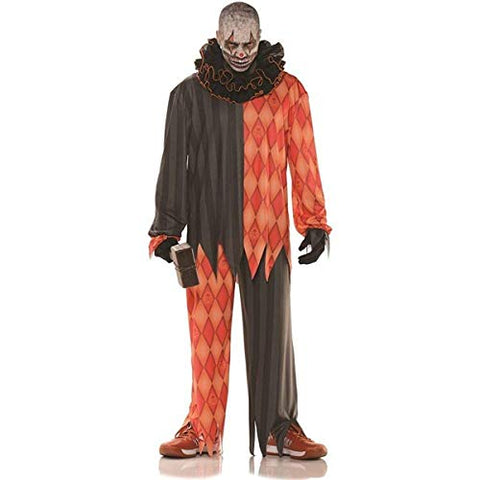 UNDERWRAPS Men's Evil Clown Costume - Twisted