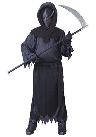 Child Black Faceless Ghost Costume Large (12-14)
