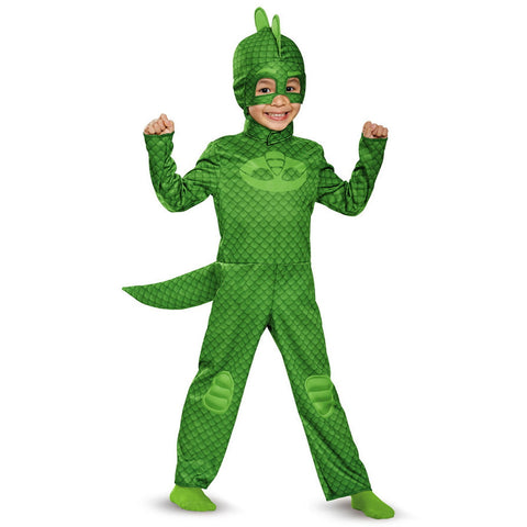 Child PJ Masks Classic Catboy Costume - Large (4-6) / Green / 48.0 months