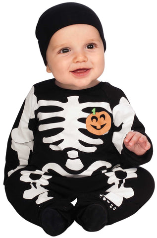 Rubie's Costume My First Halloween Black Skeleton Costume - 6-12 Months / As Shown