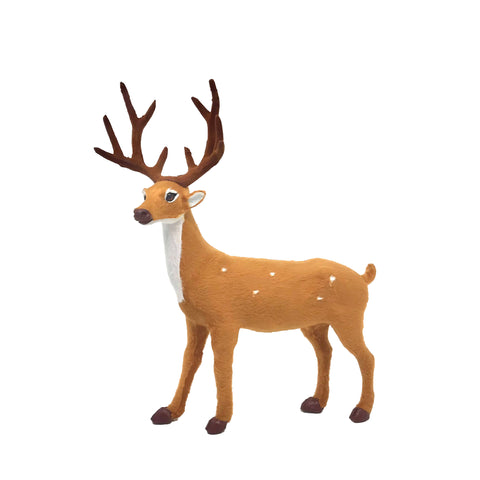 14" Christmas Deer Decoration
