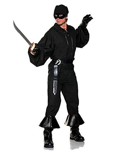 Underwraps Costumes Men's Officially Licensed The Princess Bride Deluxe Westly Costume - Adult Mens One Size Standard (Waist 34-38", Chest 42-26")