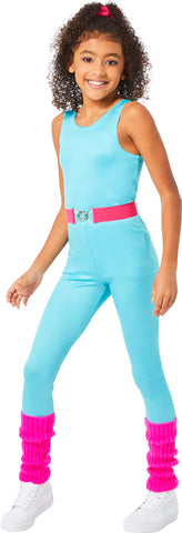 InSpirit Designs Aerobics Barbie Youth Costume - M