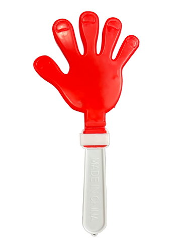 1 dz 7.5" Hand Clappers - Red, White, Blue