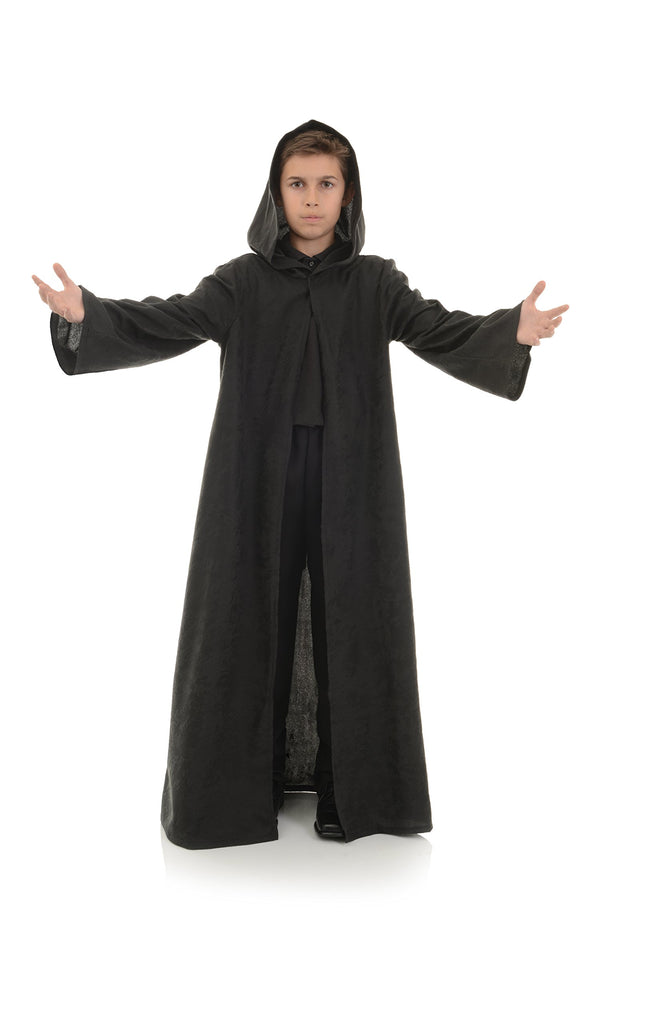 UNDERWRAPS Big Boy's Children's Cloak Costume Accessory, Black, Large Childrens Costume, Black, Large