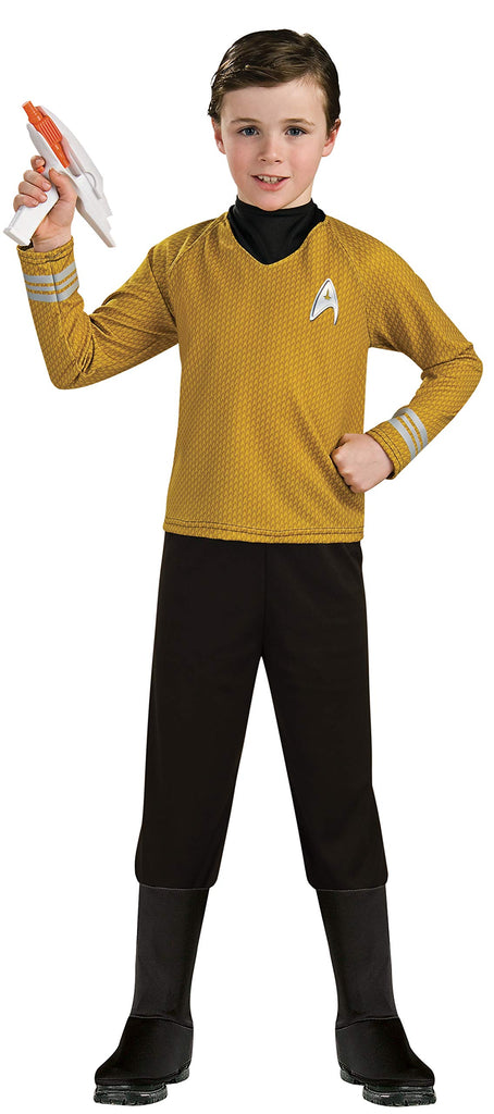 Rubie's boys Star Trek into Darkness Deluxe Captain Kirk Costume, One Color, Small
