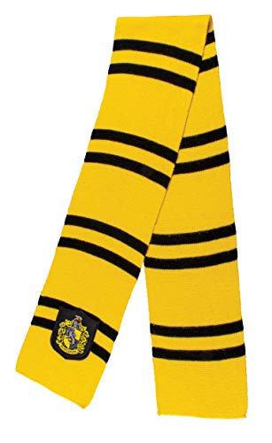 Disguise unisex adult Hufflepuff Costume Accessory, House Themed Colors, 60 Inch Length US