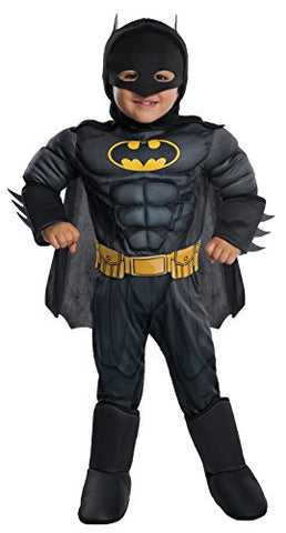 Rubie's Batman Deluxe Toddler Costume Small Black - X-Small / Black