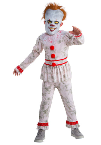 Palamon Evil Dancing Clown Child Costume (Small (4-6)) White