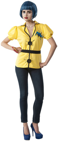 Rubie's Women's Tracy Costume, Yellow/Black, Standard