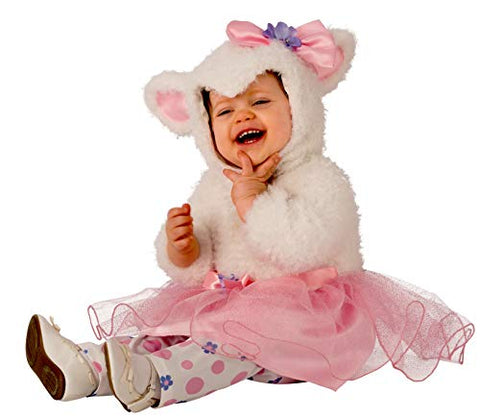 Rubie's Kid's Opus Collection Lil Cuties Little Lamb Tutu Baby Costume, As Shown, Infant