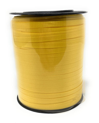 500 Yard Balloon Ribbon - Assorted Colors - Yellow