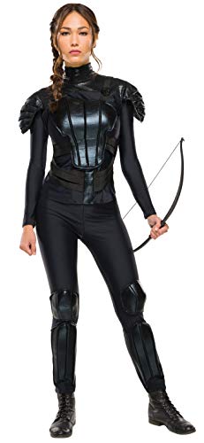 Rubie's womens The Hunger Games Deluxe Katniss "Rebel" Mockingjay Part 1 Adult Sized Costumes, As Shown, Large US