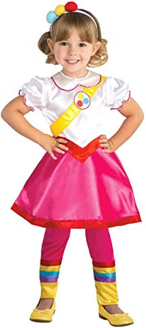 Studio Halloween True and The Rainbow Kingdom Classic Girl's Costume 4T, Multicolor