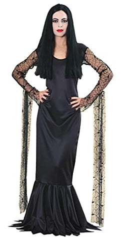 Rubie's Women's Addams Family Morticia Costume, Multicolor, Small