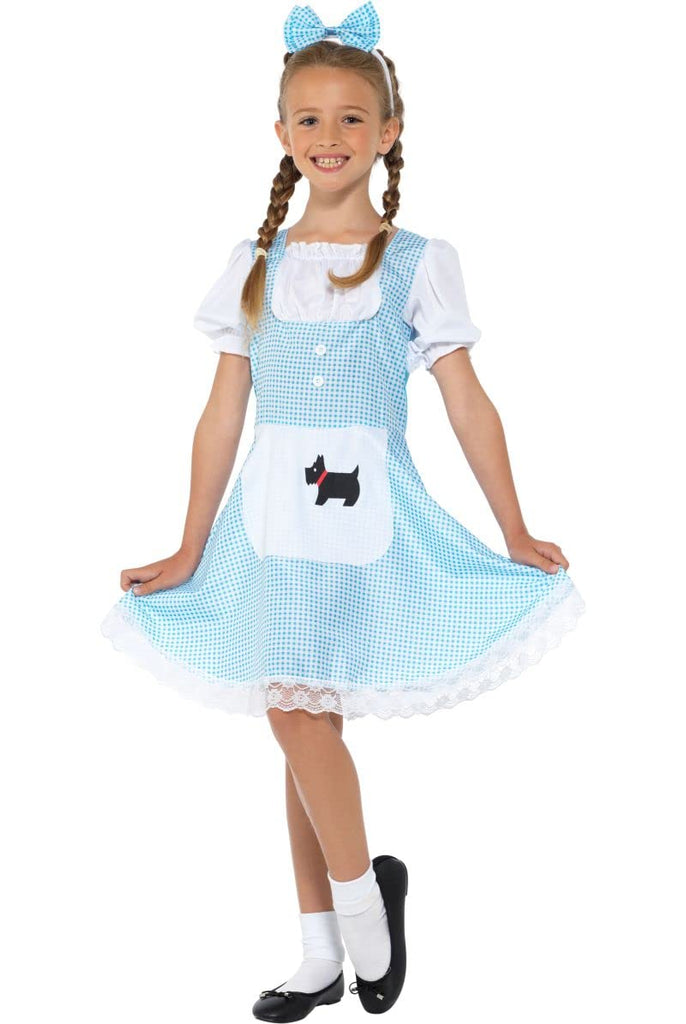 Girl's Storybook Dorothy Costume, for Halloween Party Accessory, Extra Large