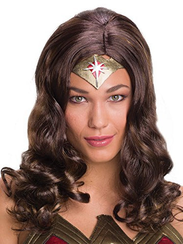 Rubie's womens Wonder Woman Accessories costume accessories, Brunette, Standard US