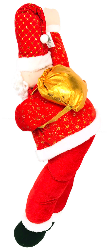 24" Climbing Santa Decoration