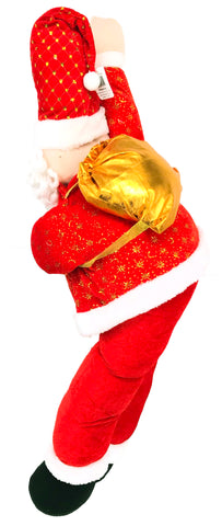 24" Climbing Santa Decoration