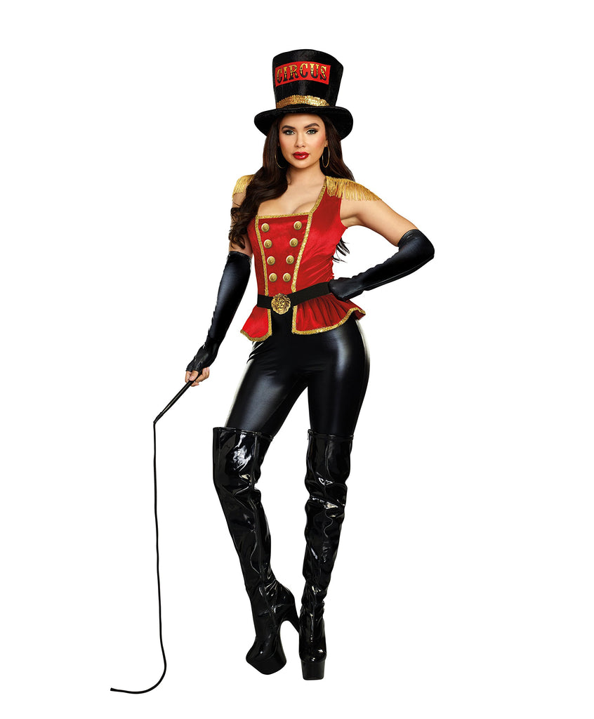 Dreamgirl Women's Flirty Lion Tamer Circus Costume Dress